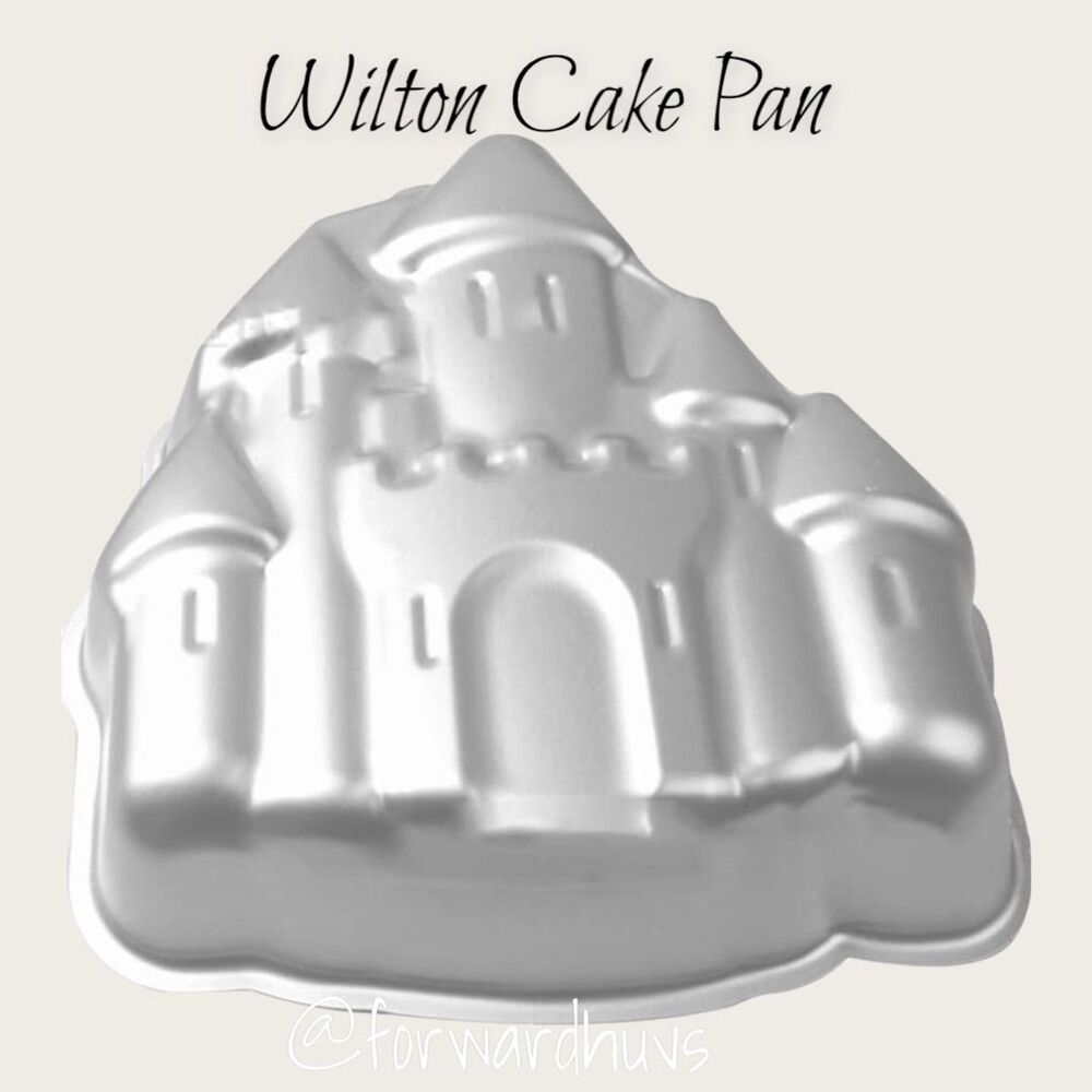 Wilton Castle Cake Pan Aluminum Princess Fortress Mold 2002
